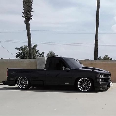 4 Door Square Body Chevy, Custom Obs Chevy, Obs Chevy Lowered, Chevy Trucks Lowered, Obs Chevy, Obs Truck, Single Cab Trucks, Trucks Chevy, Chevy Stepside