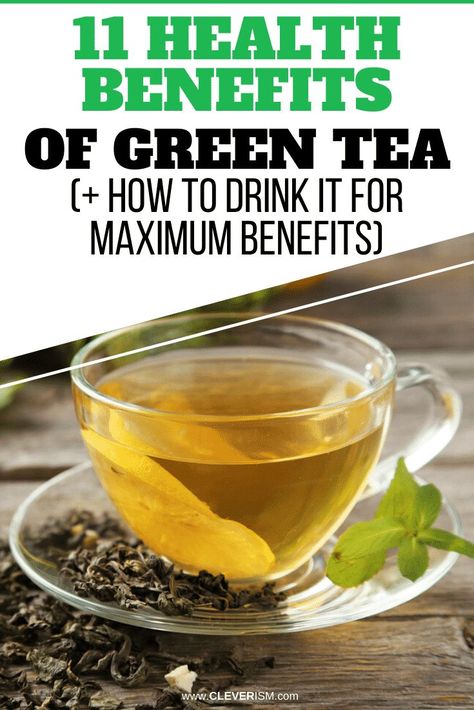 11 Health Benefits of Green Tea (+ How to Drink It for Maximum Benefits) - #GreenTea #HealthBenefitsOfGreenTea #Cleverism Benefits Of Green Tea, Fat Burning Tea, Green Tea Benefits, Homemade Drinks, Herbs For Health, Tea Benefits, Holistic Nutrition, Green Tea Extract, Cooking Instructions