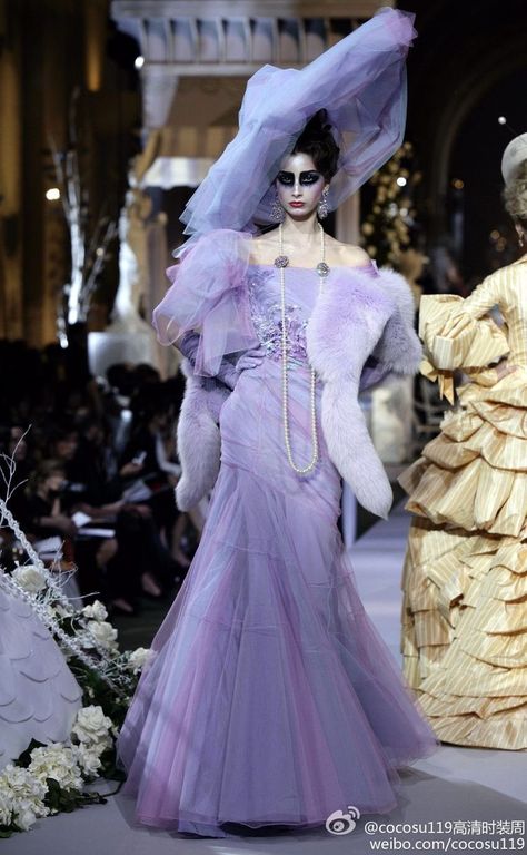 Galliano Dior, Vintage Runway, Dior Couture, Pretty Clothes, John Galliano, Purple Fashion, Dear Diary, Fancy Dresses, Couture Fashion