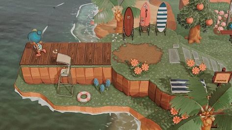 Best ACNH Peninsula Design ideas - How To Decorate Peninsula Area In Animal Crossing New Horizons? Acnh Peninsula, Acnh Secret Beach, Acnh Areas, Acnh Maps, Acnh Beach, Nintendo Switch Animal Crossing, Acnh Inspiration, Animal Crossing 3ds, Ac New Leaf