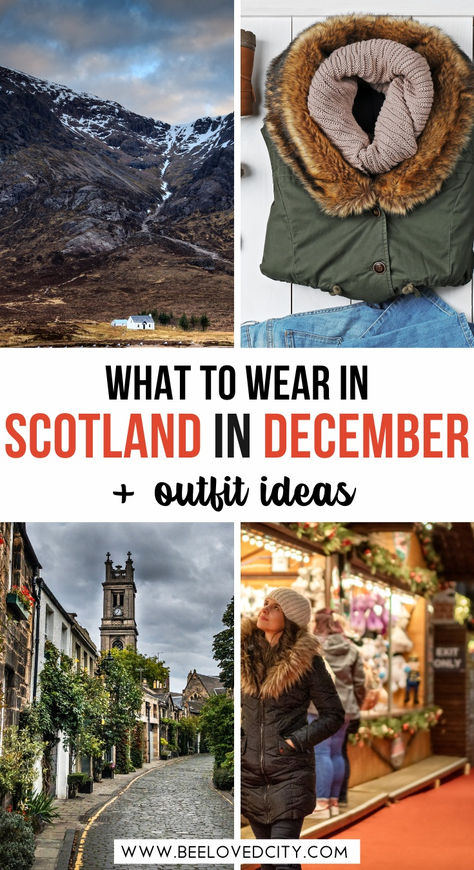 what to wear in scotland in december, what to pack for scotland in december, scotland december packing list, scotland december outfits, outfits scotland winter, what to wear in scotland in winter, what to pack for scotland in winter, scotland winter packing list, scotland christmas, christmas in scotland, what to wear in scotland at christmas What To Wear In Scotland In December, Ireland Travel Outfits Winter, Scottish Winter Outfits, Edinburgh Christmas Market Outfit, Scotland Outfit Winter, Winter Scotland Outfit, Scotland Fashion Woman, Scotland Winter Outfit, Outfits Scotland