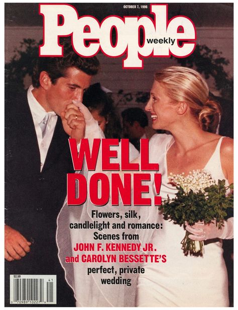 JFK Jr. Married Carolyn Bessette in Secret 25 Years Ago: Remembering All the Wedding Details Jfk Wedding, Jfk Jr And Carolyn Bessette, Carolyn Bessette, Creative Wedding Favors, Inexpensive Wedding Favors, Future Of Fashion, Jfk Jr, Private Wedding, Couple Romance