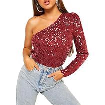 Red Sequin Top, Jumpsuit Fitted, Bodysuit Jumpsuit, Sequin Jumpsuit, Life Of The Party, Red Sequin, Fashion Top, Sequin Top, Outfit Casual