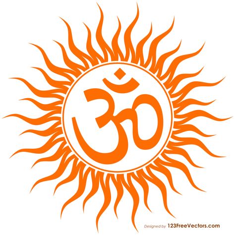 Free Download Om / Aum / Ohm Sun Symbol Image Vector Image in Adobe Illustrator Eps & Ai file formats. Om Images, A Sun Tattoo, God Symbols, Om Symbol Art, Om Symbol Wallpaper, Om Sign, Hindu Symbols, Om Art, Sun Symbol