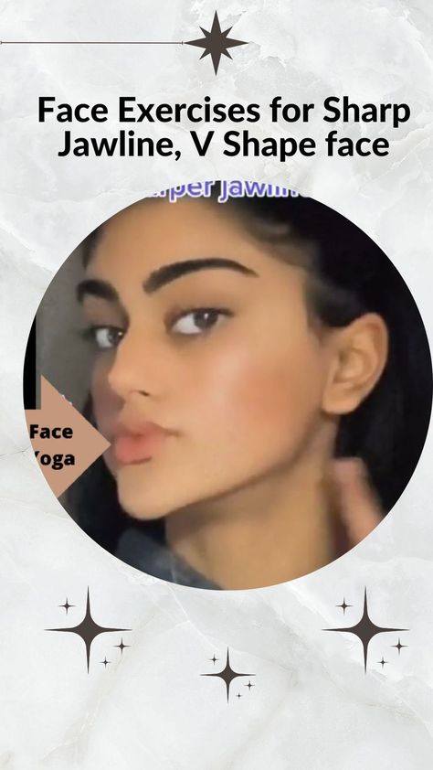 Effective Face Exercises for Sharp Jawline, V Shape face #shorts #faceyoga #faceyogamethod Exercises For Sharp Jawline, Sharp Jawline Exercises, Face Firming Exercises, Facial Yoga Exercises, Sharp Jawline, Jawline Exercise, V Shape Face, Face Yoga Method, Marionette Lines