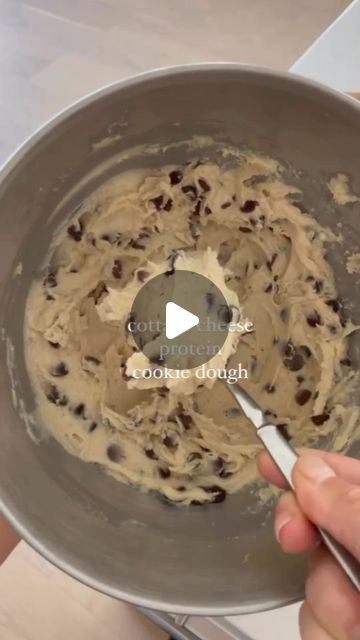 Keto/ Low Carb Dessert Recipes_ 👩‍🍳 on Instagram: "HOW IS THIS SO GOOD?? edible protein cookie dough - made with cottage cheese - that somehow tastes exactly like the real thing 🤯 but with over 25g protein per serving 👇🏼
.
.
INGREDIENTS:
- 1lb lactose-free cottage cheese
- 2 tsp vanilla
- 1/4 cup maple syrup
- 1/2 cup protein powder 
- 2 cups almond flour

INSTRUCTIONS:
1. blend cottage cheese, vanilla, and maple syrup
2. transfer to a bowl and mix in protein and almond flour
3. finish with 1 cup chocolate chips
4. enjoy!!! 👩‍🍳You'll be getting Keto After 50 Desserts and 2 FREE Bonuses on This Page ONLY! 

Keto After 50 Desserts Now it's finally possible to be on the keto diet without having to sacrifice our favorite desserts! Enjoy your healthy💪 life. 

And do so conveniently over Edible Protein Cookie Dough, Lactose Free Cottage Cheese, Keto After 50, Protein Cookie Dough, Protein Cookie, Best Edibles, Low Carb Dessert, Low Carb Recipes Dessert, Lactose Free