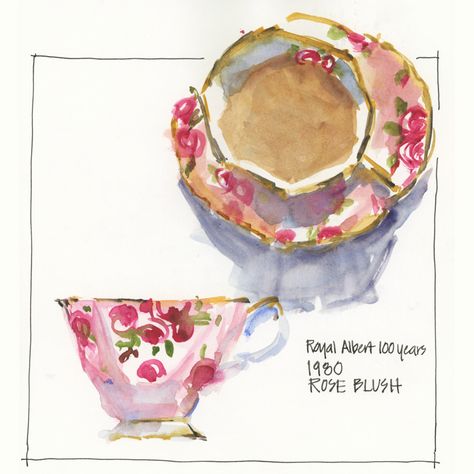 Teacup Collection 16 & 17: More pink?