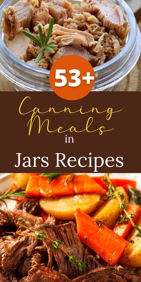 Pressure Canner Recipes, Meals In Jars, Canning Meals, Pressure Canning Meat, Canning Soup Recipes, Pressure Canning Recipes, Pot Pie Filling, Home Canning Recipes, Canning Vegetables