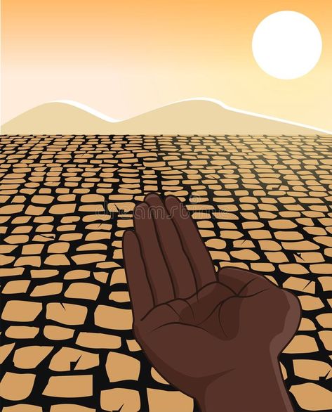 Africa Drought Famine Refugee Concept Illustration. A thirsty and hungry man wis , #ad, #Refugee, #Concept, #Illustration, #Africa, #Drought #ad Famine Drawing, Drought Drawing, Drought Illustration, Hungry Man, Human Migration, One Piece Wallpaper Iphone, Concept Illustration, Africa Art, Nature Journal