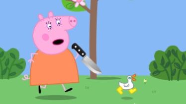 I made Mommy Pig be insane Peppa Pig Imagenes, Peppa Pig Funny, Peppa Pig Family, Pig Pictures, Pepa Pig, George Pig, Very Funny Pictures, Random Pics, Cartoon Shows