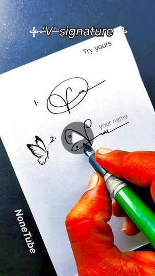 8.6M views · 250K reactions | Tag them😍 V letter #signature #calligraphy #signs | NoneTube | Flute Siva · Inkem Inkem (Flute) V Letter Signature, V Signature Ideas, Aesthetic Sketches, V Letter, Calligraphy Signs, Cool Signatures, Name Signature, Signature Ideas, Calligraphy Letters