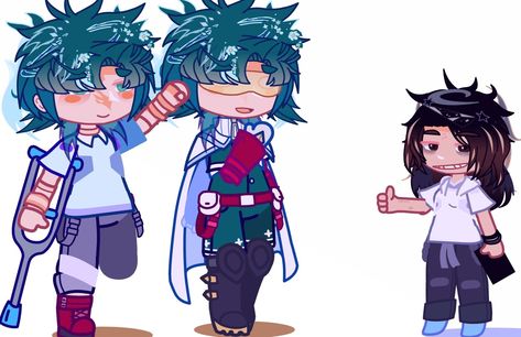 Gacha Hero Outfits Ideas, Deku In Gacha Club, Deku Outfit, Deku Gacha, Mha Gacha, Gacha Codes, Perspective Drawing Lessons, Marvel Villains, Club Outfit Ideas