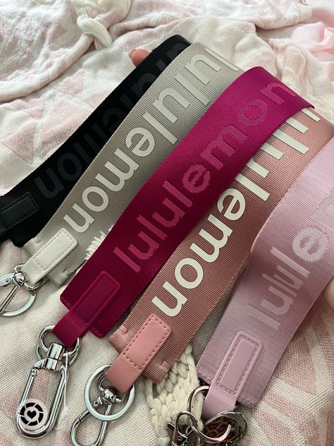 Lululemon, lulu, keychain, outfit, LTK, pink, black, white, cute, aesthetic, pretty, Lulu Lemon Lanyard, Lulu Lanyard, Lulu Lemon Key Chain, Cute Wallet Keychain Ideas, Lulu Key Chain, Lululemon Never Lost Keychain Aesthetic, Aesthetic Keychains For Car Keys, Lanyard Aesthetic Keychain, Lulu Keychain Aesthetic