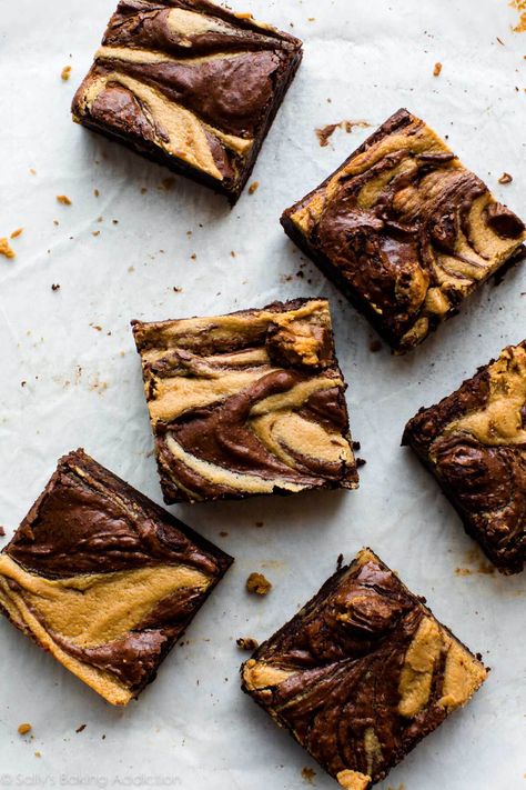 Peanut Butter Brownies Recipe, Peanut Butter Swirl Brownies, Easy Homemade Desserts, Pumpkin Cravings, Caramel Pumpkin, Pumpkin Brownies, Best Brownie Recipe, Coconut Dessert, Brownies Recipe Homemade