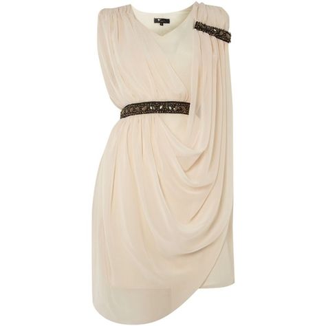 Cutie Grecian style dress (870 UAH) ❤ liked on Polyvore featuring dresses, vestidos, short dresses, drape dress, chiffon cocktail dresses, short chiffon dress and embellished mini dress Greek Inspired Dress, Grecian Style Dress, Prom Dresses Under 100, Grecian Dress, Pink Chiffon Dress, Sleeveless Chiffon Dress, Chiffon Dress Short, Embellished Cocktail Dress, Grecian Style