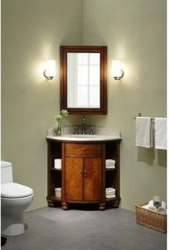 corner sinks bathroom - Google Search  -http://www.google.com/search?hl=en&biw=1512&bih=735&gbv=2&site=search&tbm=isch&sa=1&q=corner+sinks+bathroom&aq=2&aqi=g6g-m4&aql=&oq=corner+sinks Corner Bathroom Vanity, Small Bathroom Inspiration, Corner Sink Bathroom, Half Bathroom Remodel, Shower Remodel Diy, Small Shower Remodel, Corner Bathroom, Budget Bathroom Remodel, Bathroom Vanity Designs