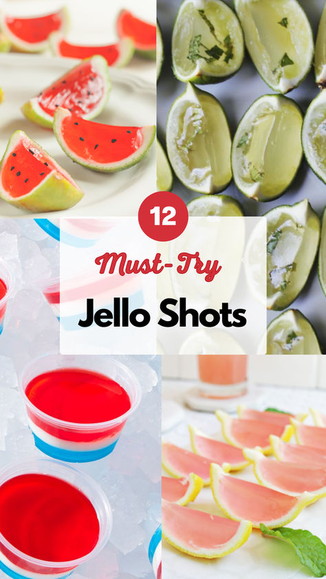 Jello Shots Like Jello Shots, Jello Shots In Fruit, Cool Jello Shots, Jell-o Shot Ideas, Pool Party Jello Shots, Jello Shot Ideas, Birthday Jello Shots, Best Jello Shot Recipes, Luau Desserts