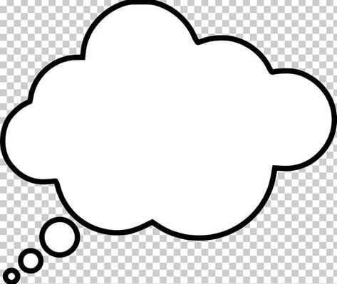 Thought Bubble Png, Cloud Transparent Background, Text Bubble Png, Thinking Cloud, Speech Bubble Png, Thinking Bubble, Text Cloud, Bubble Png, Cloud Template