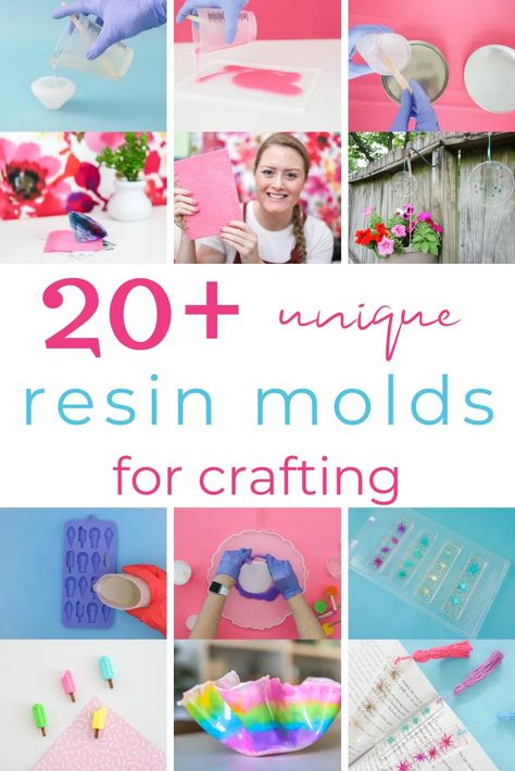 Whether you're a seasoned resin artist or a first-timer, these 20+ molds offer endless possibilities to express your artistic flair in straightforward or more creative ways! Diy Hair Clip, Molds For Resin, Resin Artist, Resin Jewelry Molds, Candy Molds Silicone, Jewellery Moulds, Casting Resin Molds, Creative Games, Color Crafts