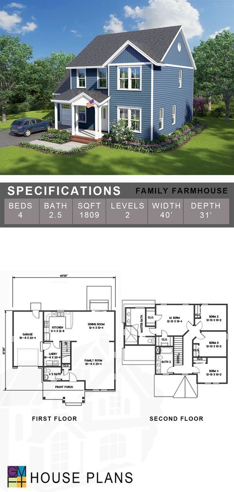 Homesteading Family, Sims 4 Houses Layout, House Models, Family Farmhouse, Randy Travis, Build A House, Sims 4 House Plans, Sims 4 House Building, Country Song