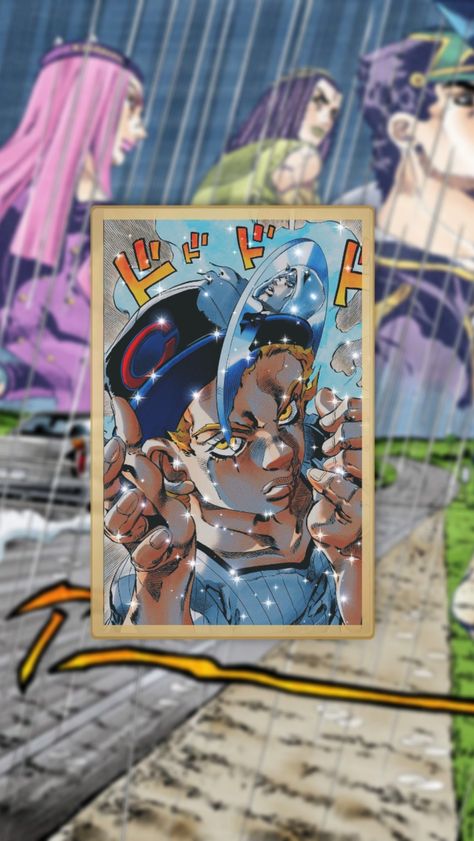 Jojo Part 6 Wallpaper, Weather Report Wallpaper, Emporio Jojo, Jojo Part 6, Wallpaper Stone, Jojo Fanart, Jojo Reference, Wallpapers Anime, Stone Ocean