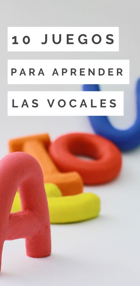 Conoce las 10 mejores actividades de las vocales para niños para realizar en casa y en el preescolar. ¡Fáciles y divertidas! Learning Abc, Learning Time, Maria Montessori, Reggio Emilia, Kids Corner, School Hacks, Kindergarten Worksheets, Infant Activities, Preschool Crafts