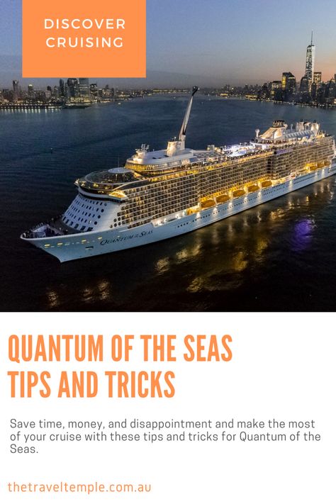 Save time, money, and disappointment with these tips and tricks for Quantum of the Seas. Royal Caribbean Alaska Cruise Quantum Of The Sea, Royal Caribbean Quantum Of The Seas, Quantum Of The Seas Alaska, Alaska Travel Cruise, Cruise Formal Night, Royal Carribean Cruise, Quantum Of The Seas, 59th Birthday Ideas, Hawaiian Cruises