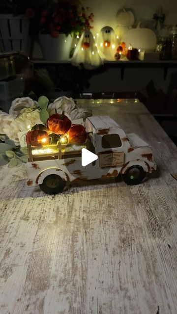 Barefoot&FreckledLLC on Instagram: "Dollar Tree DIY Interchangeable Truck!" Essential Oil Perfume Blends, Perfume Blends, Tree Project, Truck Diy, Painted Baskets, Chalky Paint, Wooden Truck, Fall Things, Tree Craft