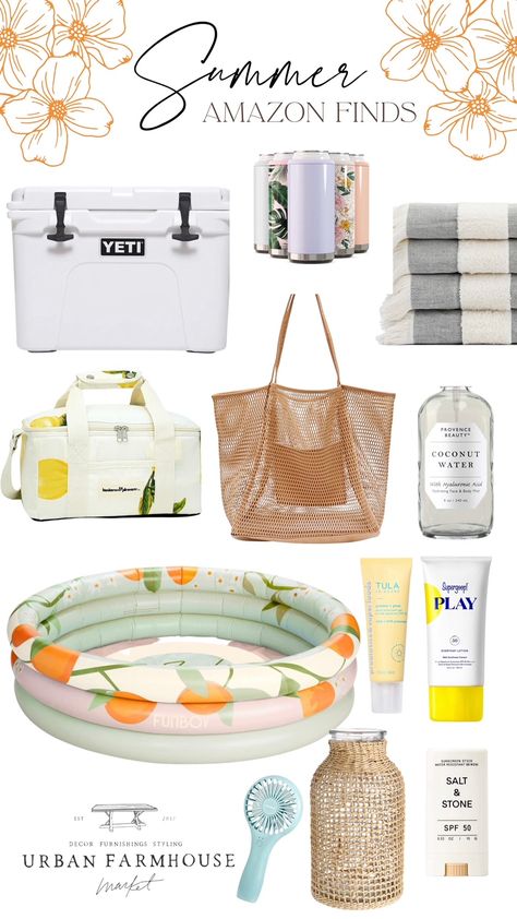 summer items we love from amazon Summer Amazon Finds, Summer Items, Kitchen Finds, Urban Farmhouse, Find Amazon, Amazon Storefront, Best Amazon, Amazon Home, Amazon Gifts