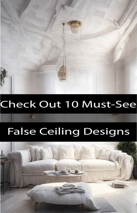 Explore ten captivating false ceiling designs that are a must-see. These innovative ceiling concepts offer a blend of style and functionality, promising to elevate the aesthetic appeal of your living spaces. Innovative False Ceiling Ideas, False Ceiling Designs, Trendy House, House Makeover, False Ceiling Design, False Ceiling, Modern Homes, Ceiling Design, Home Renovation