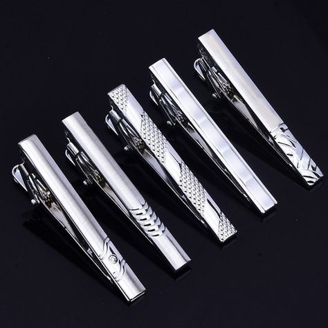 Gentle Man, Metal Men, Men Tie, Tie Clips, Tie Bar, Clothing Styles, Mens Clothing, Ties Mens, Travel Gear