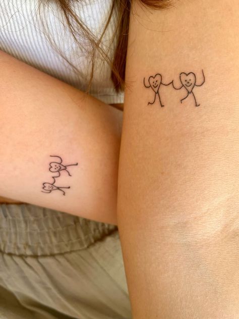 College Tattoos Friends, Roommate Tattoos Matching College, Matching Tattoos For Best Friends Meaningful, Matching Tattoos Sisters Meaningful, Bff Matching Tattoos, Small Henna Tattoos, Matching Bff Tattoos, Feather Tattoo Meaning, Couples Tattoo