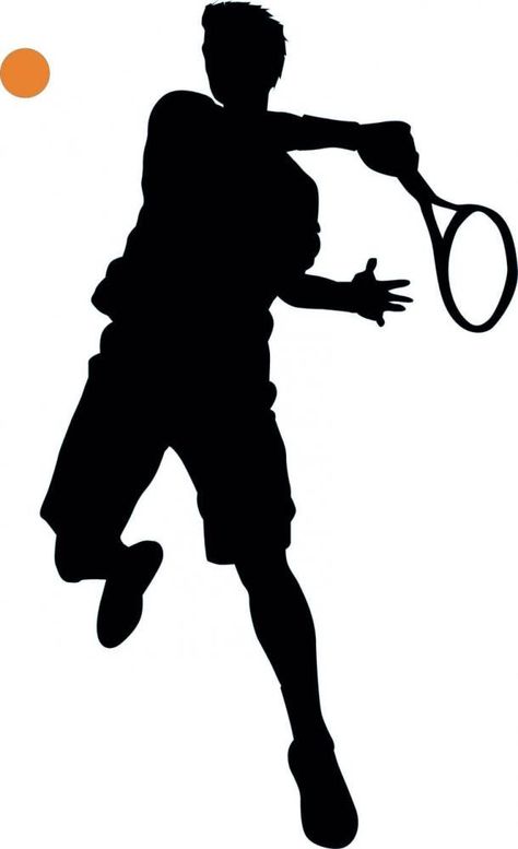 Tennis Silhouette, Tennis Wall, Tennis Logo, Tennis Art, Sports Wall Decals, Boy Girl Room, Murals For Kids, Banquet Table, Fc Liverpool