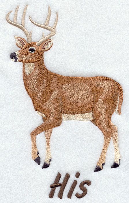 Deer Embroidery Pattern, Library Christmas, Moose Crafts, Deer Embroidery, Pes Embroidery, Freestanding Lace Embroidery, Brother Embroidery, Hand Embroidery Flowers, Free Machine Embroidery Designs