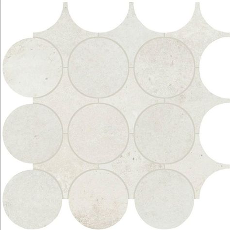 Daltile Rekindle Canvas Dot Mosaic White Dal Tile, Rustic Comforter, Outdoor Living Spaces, White Concrete, Porcelain Mosaic, Flooring Options, Nebraska Furniture Mart, Stone Tiles, Wall Covering