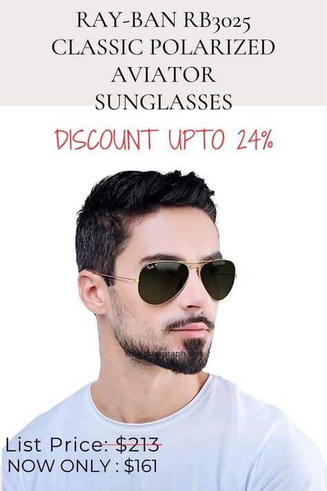 #mensunglasses
#uvsunglasses
#mentrendysunglasses
#sunglasses
#polarizedsunglasses
#madeinitaly Polarized Aviator Sunglasses, Ray Ban Aviators, Aviator Sunglasses, Ray Ban, Uv Protection, Shoes Jewelry, Metal Frame, Men's Fashion, Ray Bans