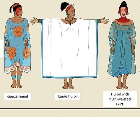 Toga Roman, Ancient Mayan Clothing, Jellyfish People, Huipil Pattern, Mayan Clothing, Unusual Embroidery, Ancient Clothing, Roman Dress, Ancient Mayan