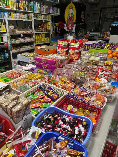 Mexican Candy Aesthetic, Mexican Childhood Nostalgia, 2000s Childhood Aesthetic, Mexican Childhood, 2000s Candy, Mexican Candy Store, Mexican Store, Mexico Life, Candy Room