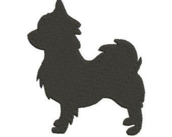 Chihuahua Tattoo Outline, Chihuahua Silhouette Tattoo, Long Hair Chihuahua Tattoo, Long Haired Chihuahua Tattoo, Dog Silhouette Tattoo Chihuahua, Chihuahua Line Drawing, Chihuahua Portrait Tattoo, Chihuahua Tattoo, Long Haired Chihuahua