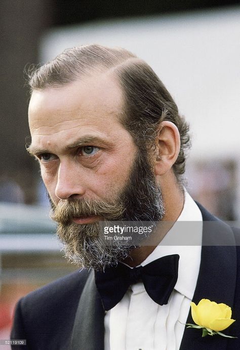 Prince Michael Of Kent Portrait Johnny Thompson, Royalty Core, Prince Michael Of Kent, George Vi, English Style, Prince George, British Royalty, Silver Fox, King George