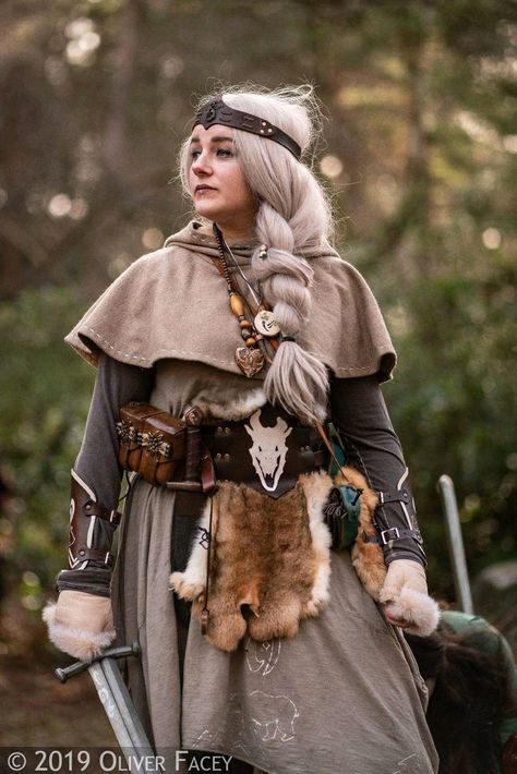 Empire Larp Wintermark, Hunter Reference, Empire Larp, Larp Outfit, Nordic Clothing, Studio Ghibli Fanart, Viking Reenactment, Warrior Outfit, Medieval Clothes