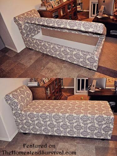 Pallet Lounge, Pallets Diy, Simple Frame, Chaise Lounger, Chaise Lounges, Hidden Storage, Pallet Furniture, Furniture Projects, My New Room