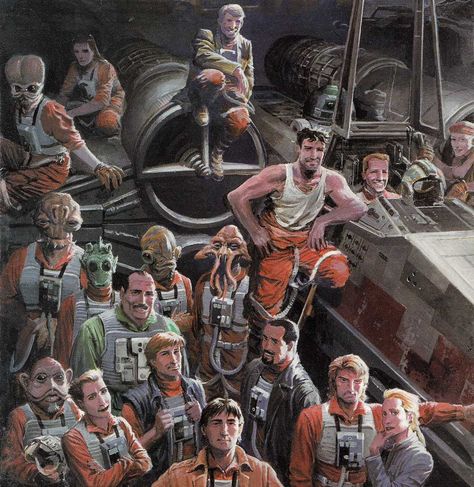 Rogue Squadron Pilots Literature Artwork, Star Wars Rogue Squadron, Rogue Squadron, Planet Comics, Canvas Inspiration, Star Wars Canon, Star Wars Concept Art, Stars Wars, Star Wars Rpg