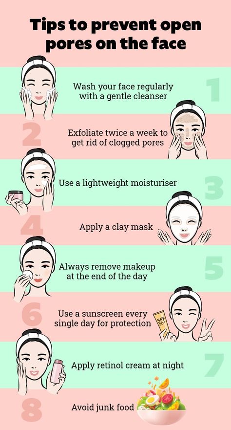 Tips to prevent open pores on the face Open Pores On Face, Pores On Face, Derma Fillers, Skincare Habits, Pore Mask, Open Pores, Good Skin Tips, Women Health Care, Under Eye Wrinkles