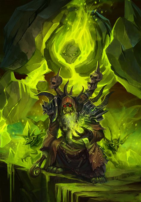 ArtStation - Gul'dan, Klaher Baklaher Wow Warlock, Warcraft Film, Wow Of Warcraft, Blizzard Warcraft, Warcraft Orc, World Of Warcraft Game, World Of Warcraft Characters, Warcraft Characters, Warcraft Art