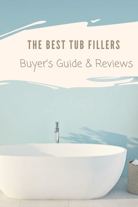 Tub fillers are a vital piece of fixture to provide you with a spa-like experience. However, finding the right product is not an easy task. In this article, we will provide you with some pointers when looking for one and suggest you the best bath fillers in the market right now. Bathtub Filler, Best Bathtubs, Best Bath, Tub Filler, Dream Bathroom, Bath Time, Faucet, Spa, Things To Come