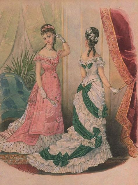 1880s Fashion Dresses, Clothing, Costumes 1870 Fashion, 1880 Fashion, Victorian Fashion Plates, 1870s Fashion, 1880s Fashion, Victorian Dresses, 1800s Fashion, Dress History, Historic Fashion