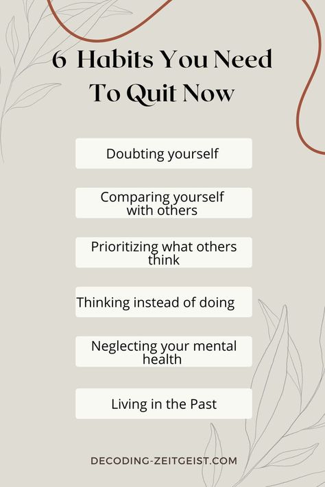 Toxic Habits To Quit, How To Find Happiness, Tips To Stay Healthy, Habits To Quit, Quit Bad Habits, Selfcare Tips, Toxic Habits, Wellness Trends, Find Happiness