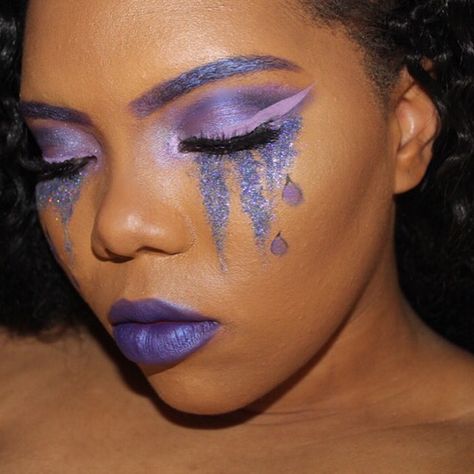 Purple Rain, Purple Rain. R.I.P Prince INSTAGRAM @phillisophical_inspirations Purple Lightning, Rip Prince, Rain Storm, Purple Halloween, Halloween Makeup Looks, Purple Rain, Halloween Ideas, Purple Gold, Halloween Makeup