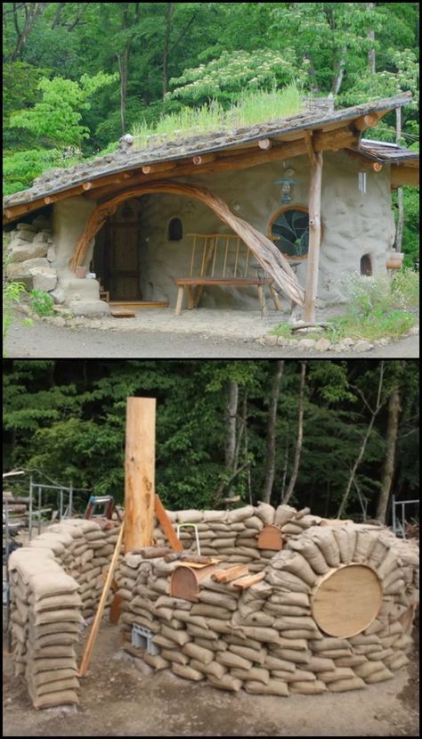 Case Sotterranee, Spiral Garden, Casa Hobbit, Earth Bag Homes, Earthship Home, Natural Homes, Cob House, Hobbit House, Earth Homes